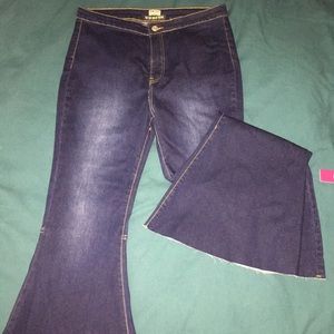 Dark Blue Bellbottoms